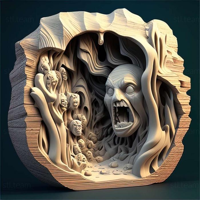 3D model The Cave game (STL)